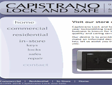 Tablet Screenshot of capolock.com